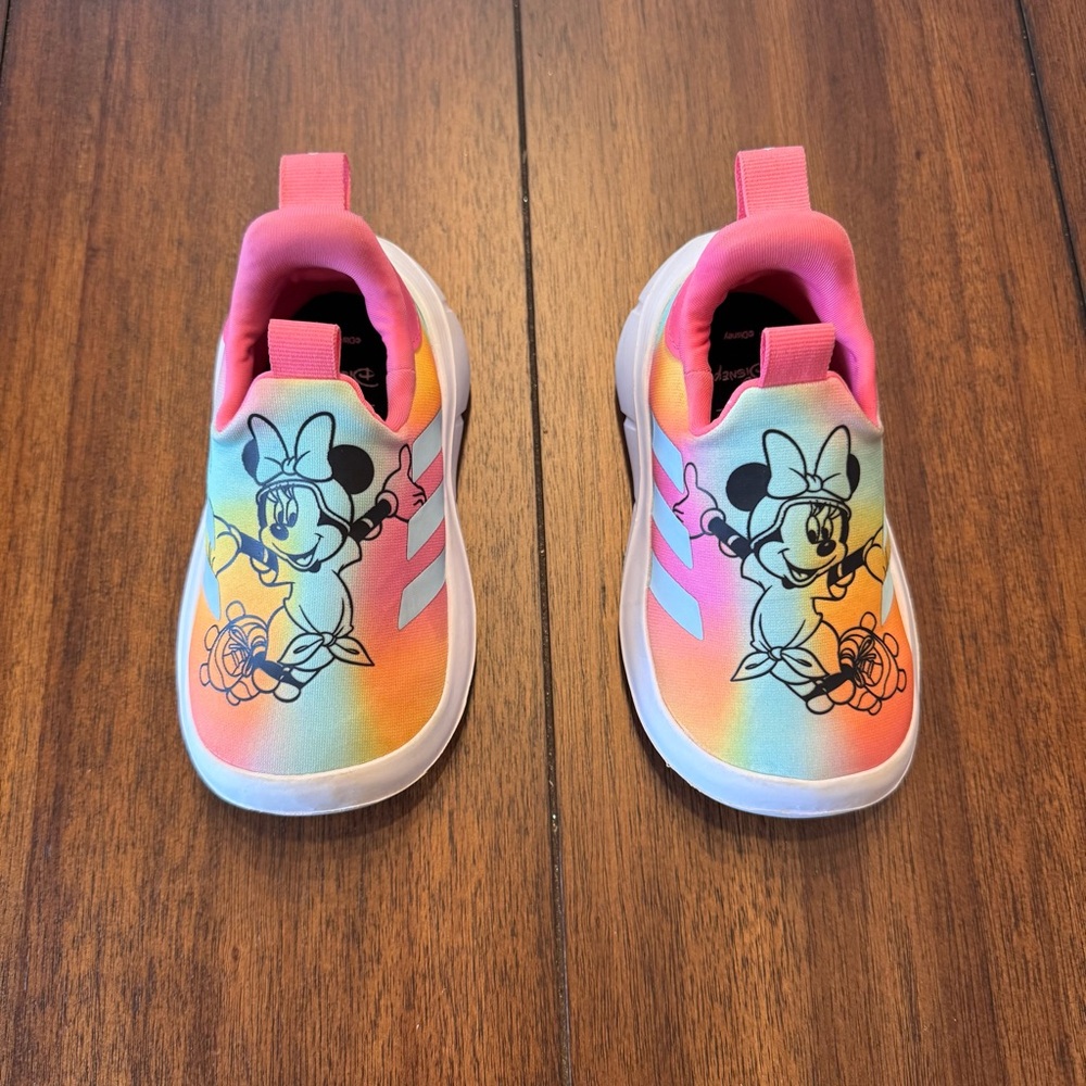 Adidas x Disney Monofit Minnie Mouse Sneakers Toddler Size‎ 6 Pulse Magenta Aqua